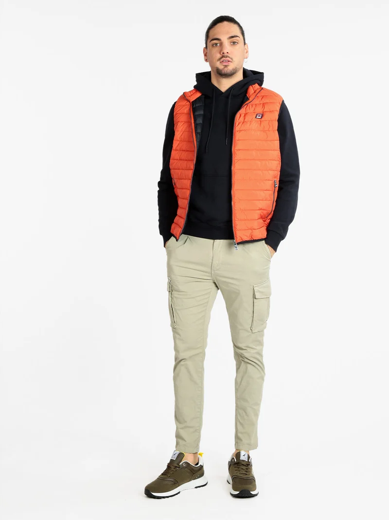 Gilet imbottito uomo - arancione
