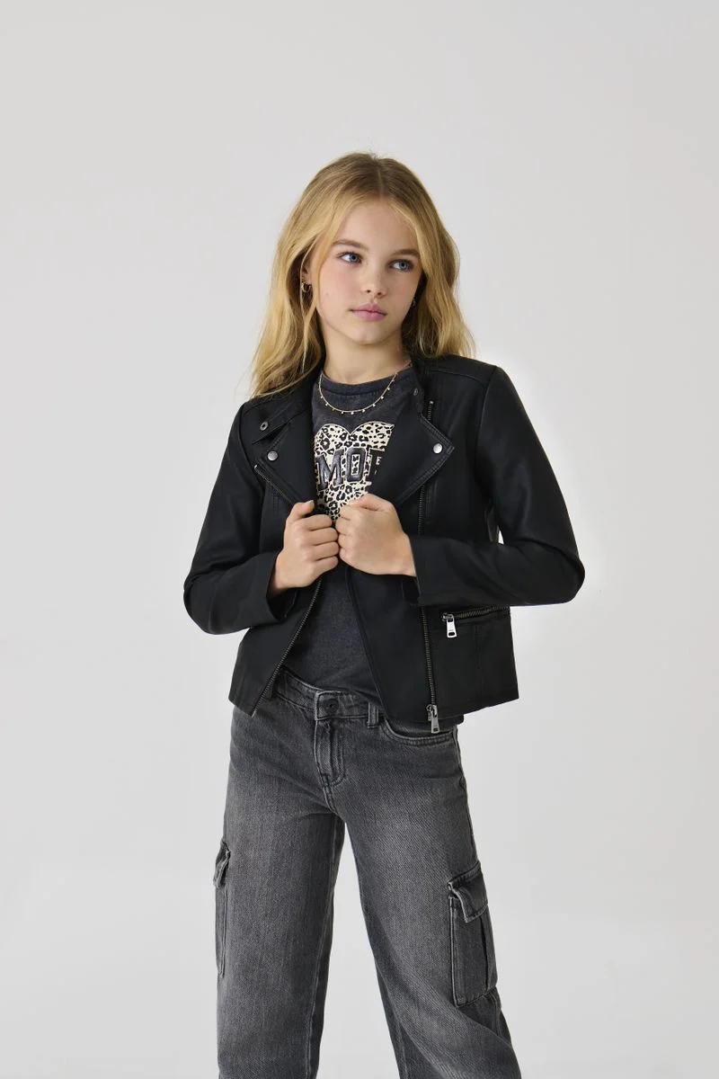 KOGFREYA LIFE FAUX LEATHR BIKER OTW