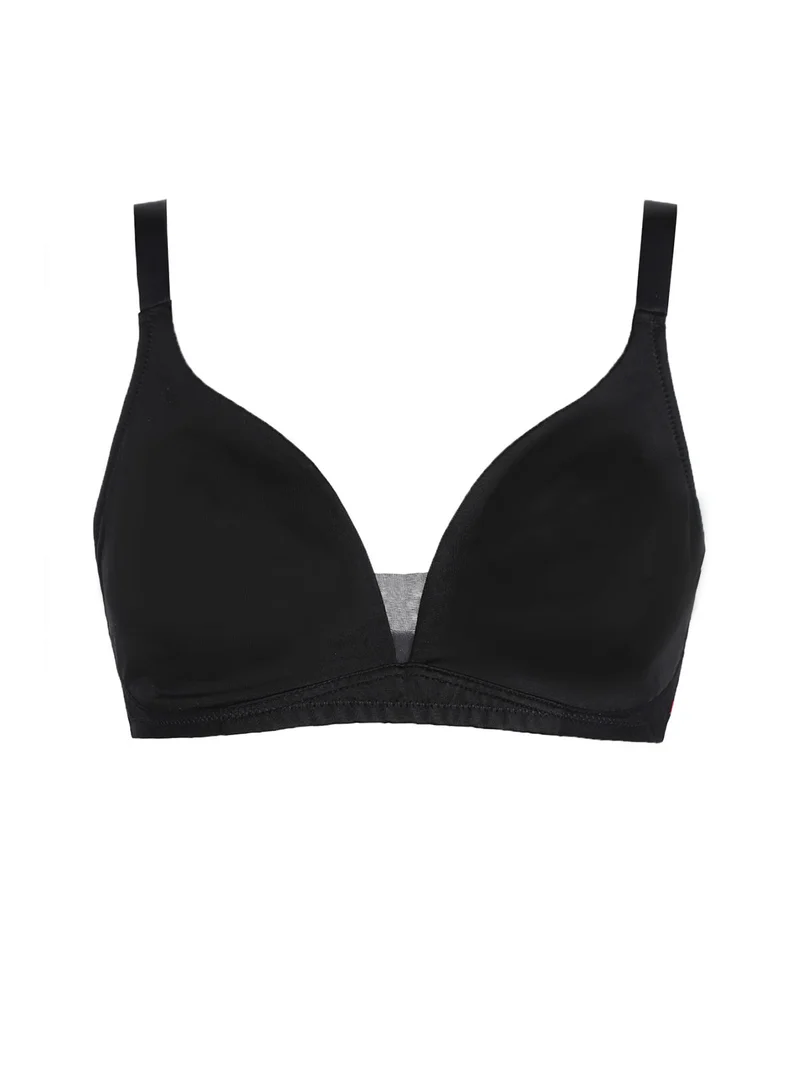 Reggiseno sfoderato coppa C senza ferretto - nero