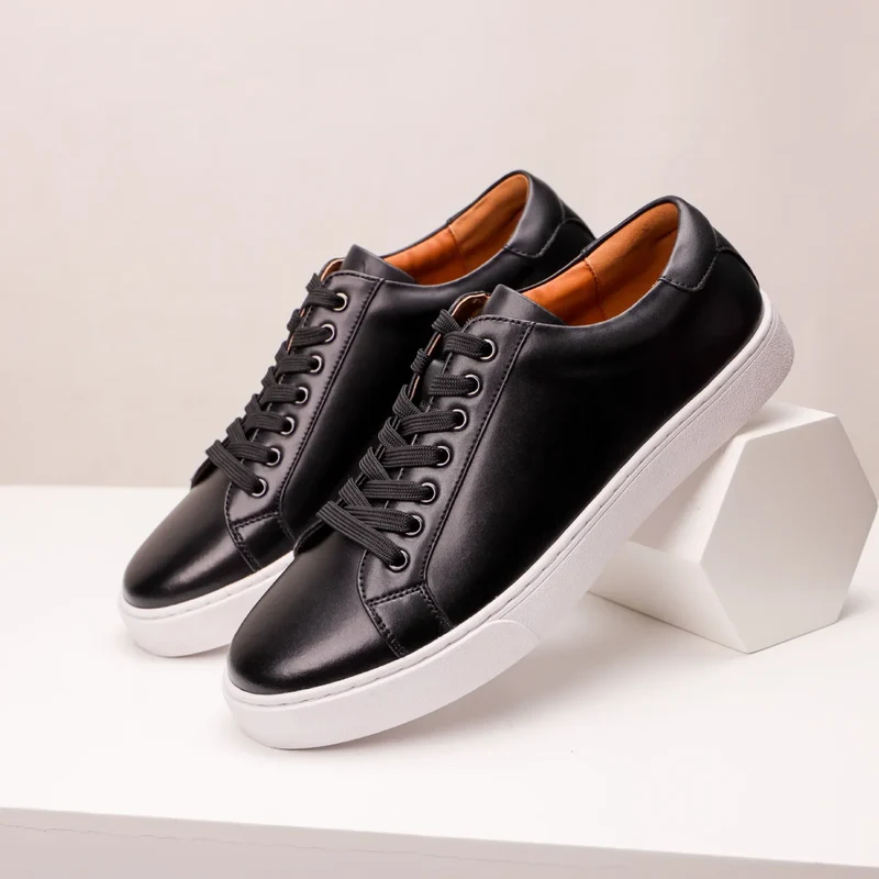 Genuine Leather Sneakers
