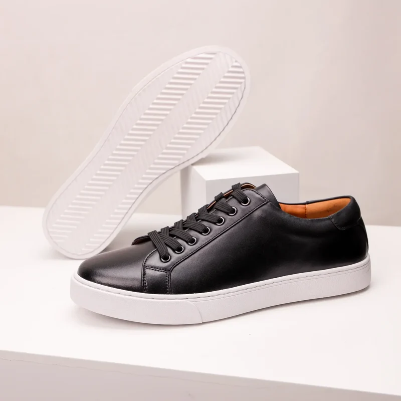 Genuine Leather Sneakers