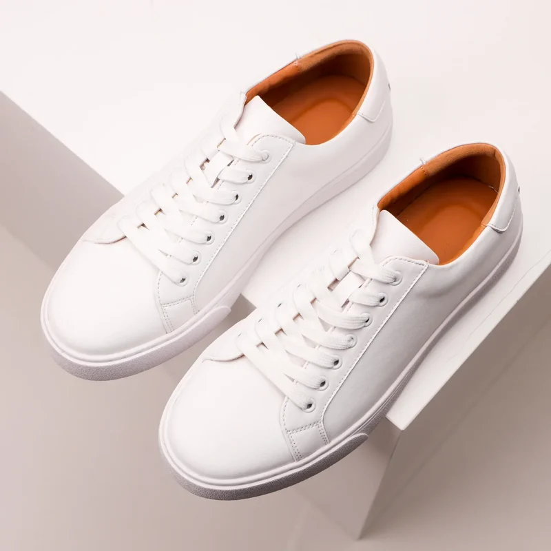 Genuine Leather Sneakers