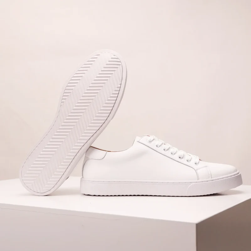 Genuine Leather Sneakers