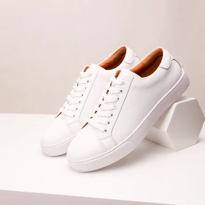 Genuine Leather Sneakers