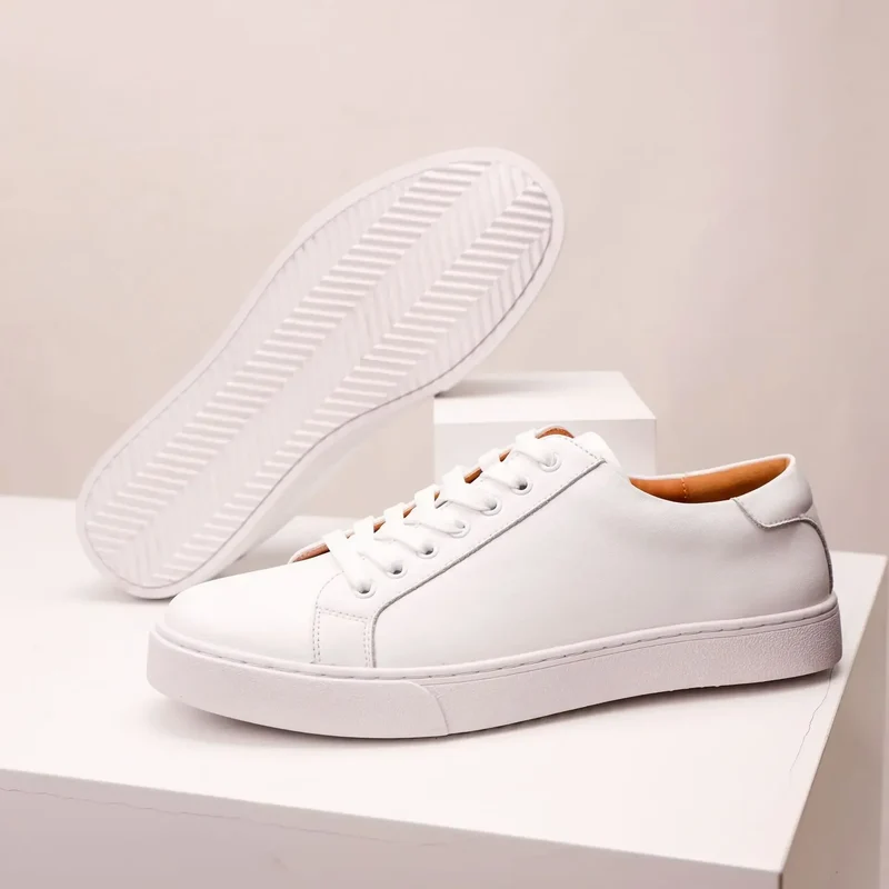 Genuine Leather Sneakers
