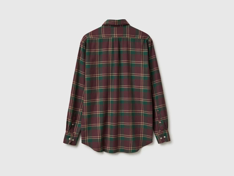 Flanell-Button-Down-Hemd