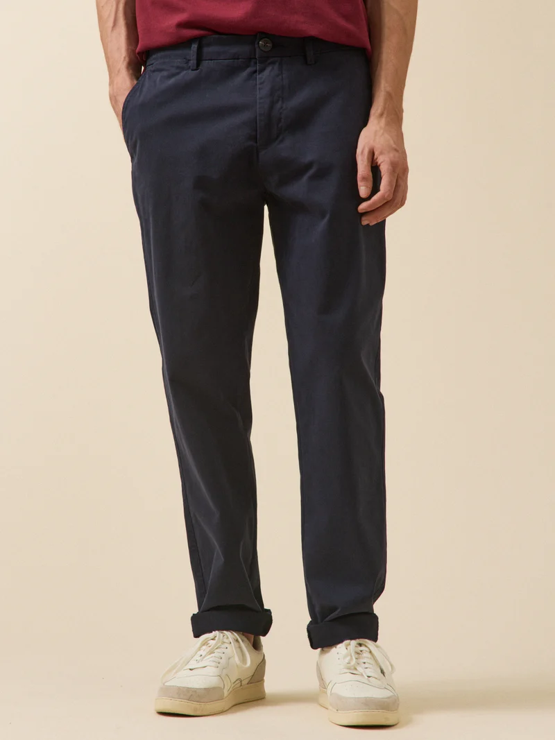 Herren-Chinohose aus Gabardine