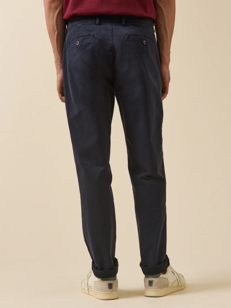 Herren-Chinohose aus Gabardine