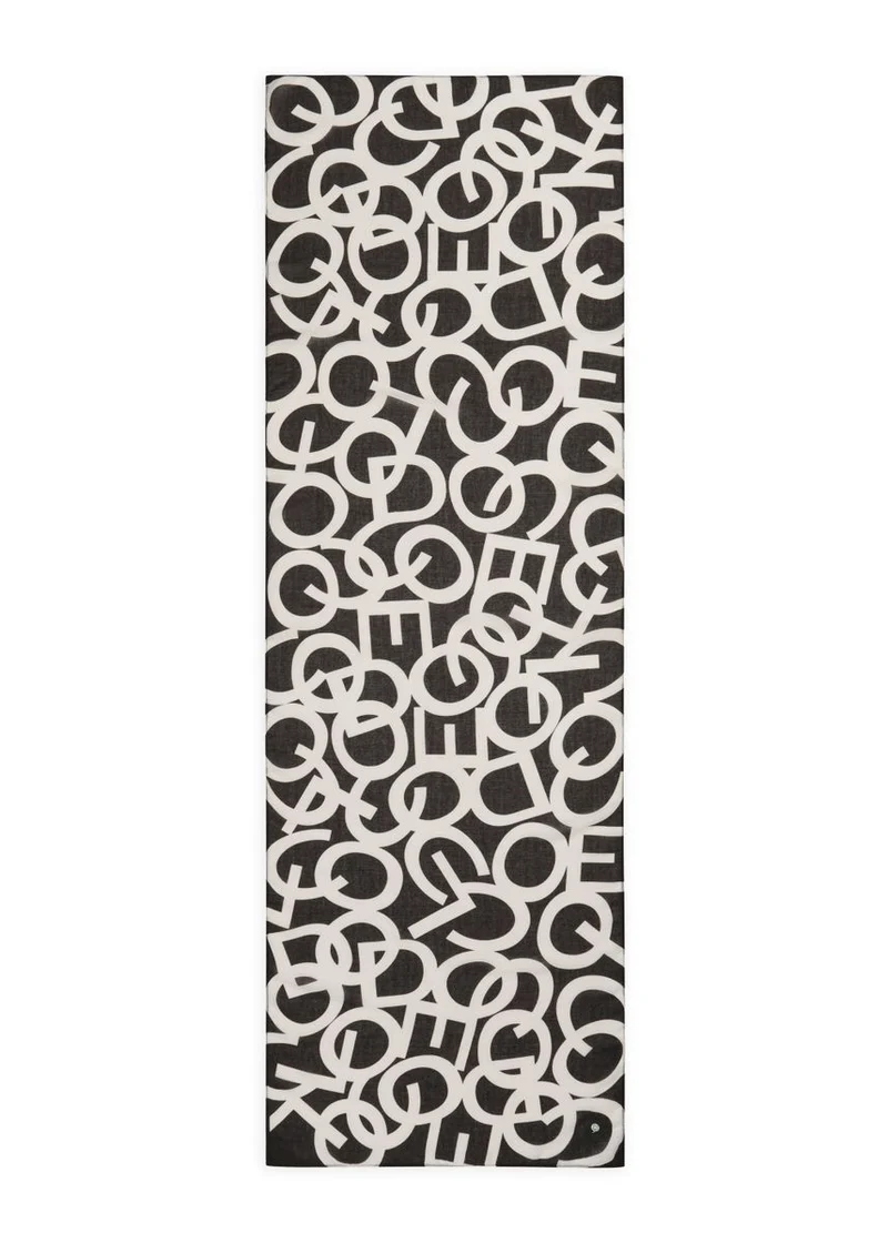 Schal aus recyceltem Polyester mit Codello-Buchstaben (3er-Pack)