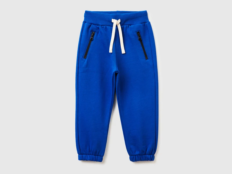 Warme Fleece-Jogginghose mit Kordelzug