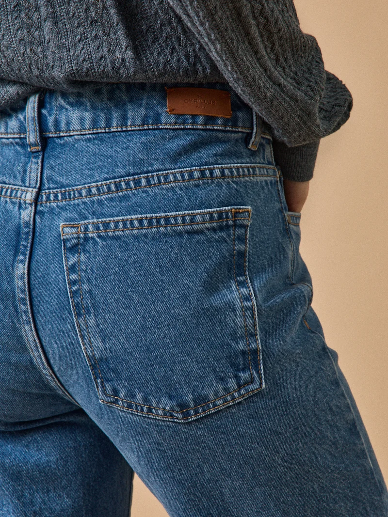Damen Mom Jeans Claire - Bio-Baumwolle, nachhaltig gewaschen