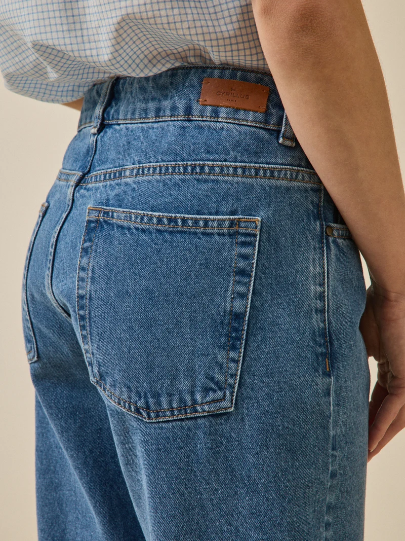 Damen Mom Jeans Claire - Bio-Baumwolle, nachhaltig gewaschen