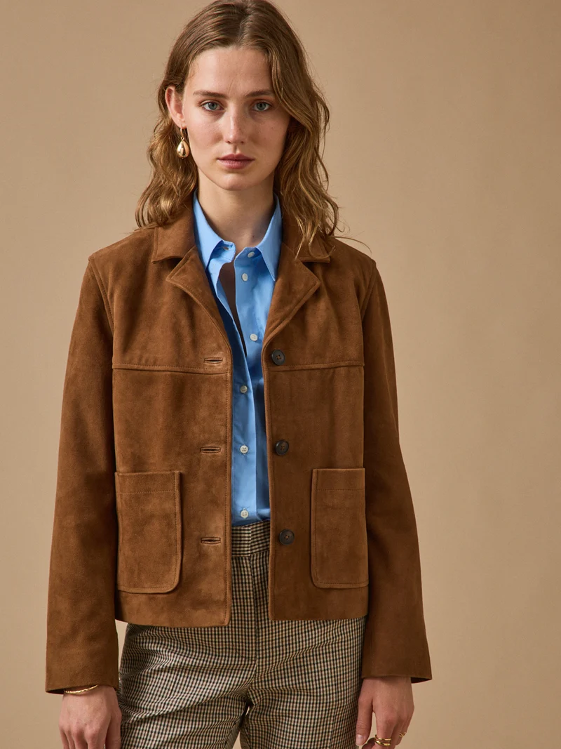 Damen-Lederjacke