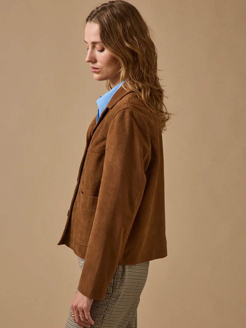 Damen-Lederjacke