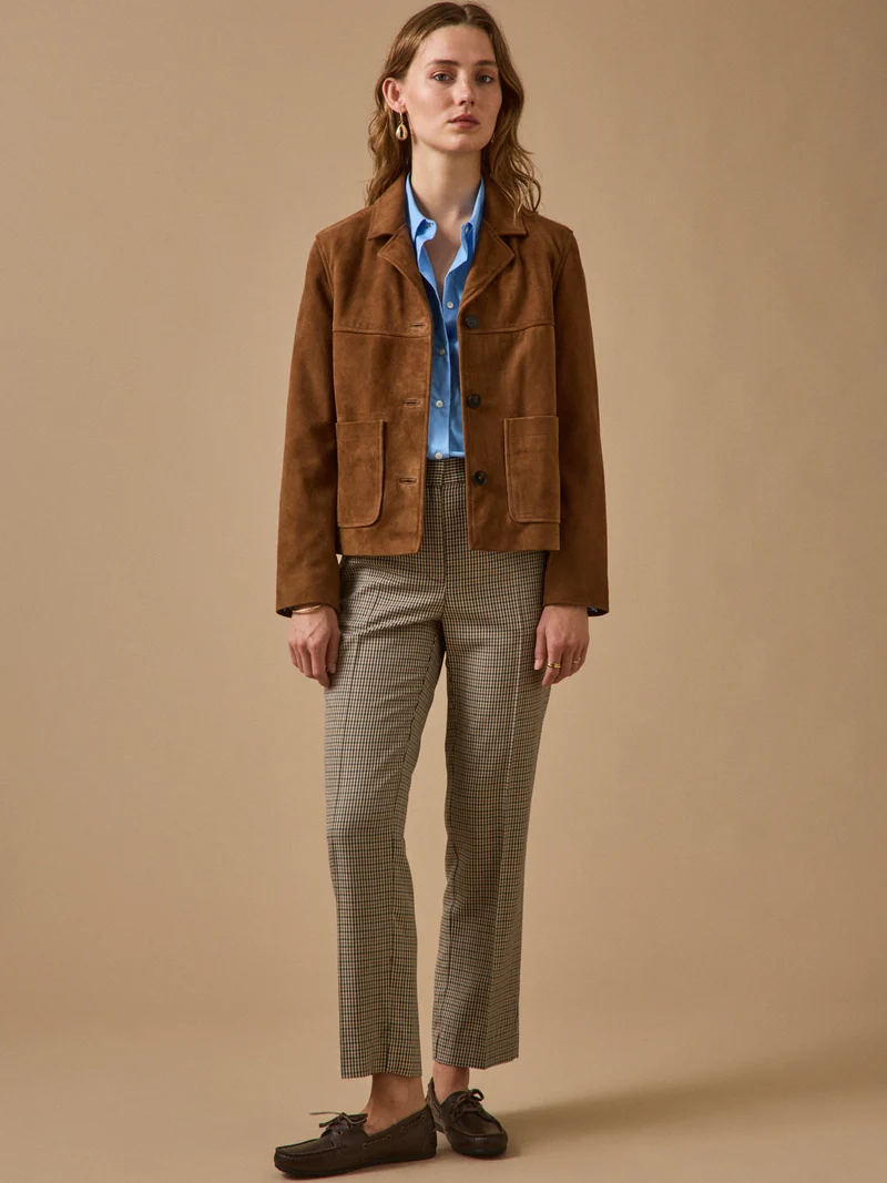 Damen-Lederjacke