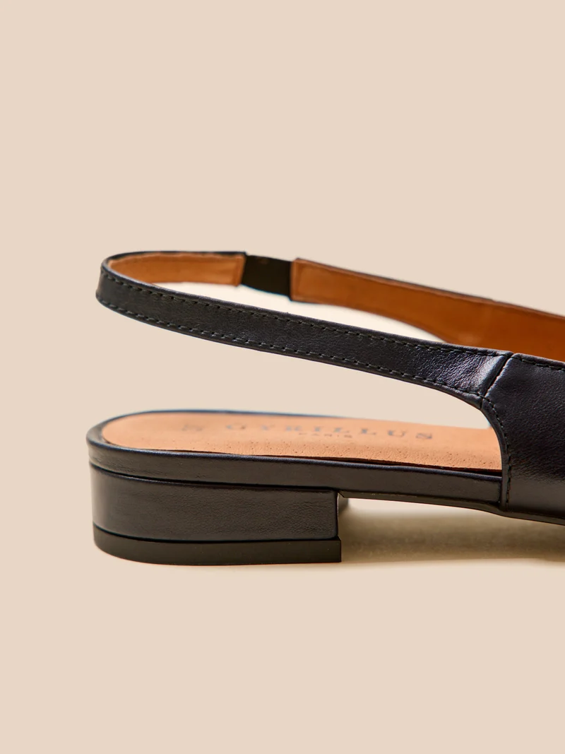 Damen Slingback-Ballerinas aus Leder