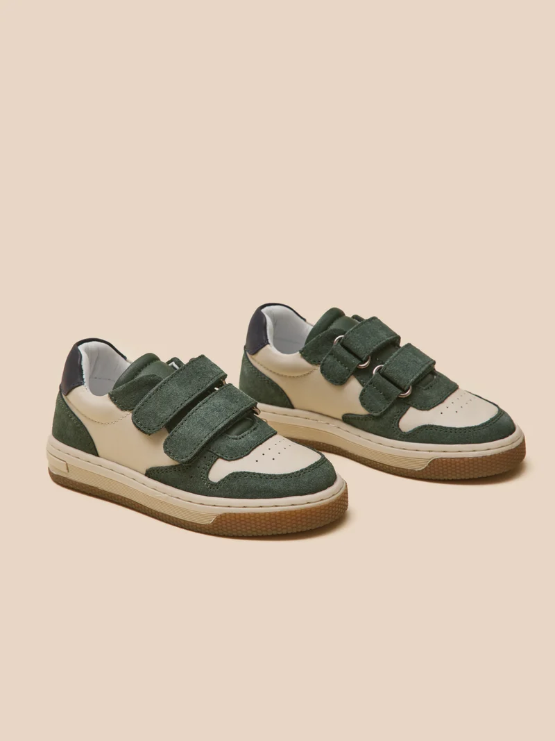 Jungen-Sneaker aus Leder