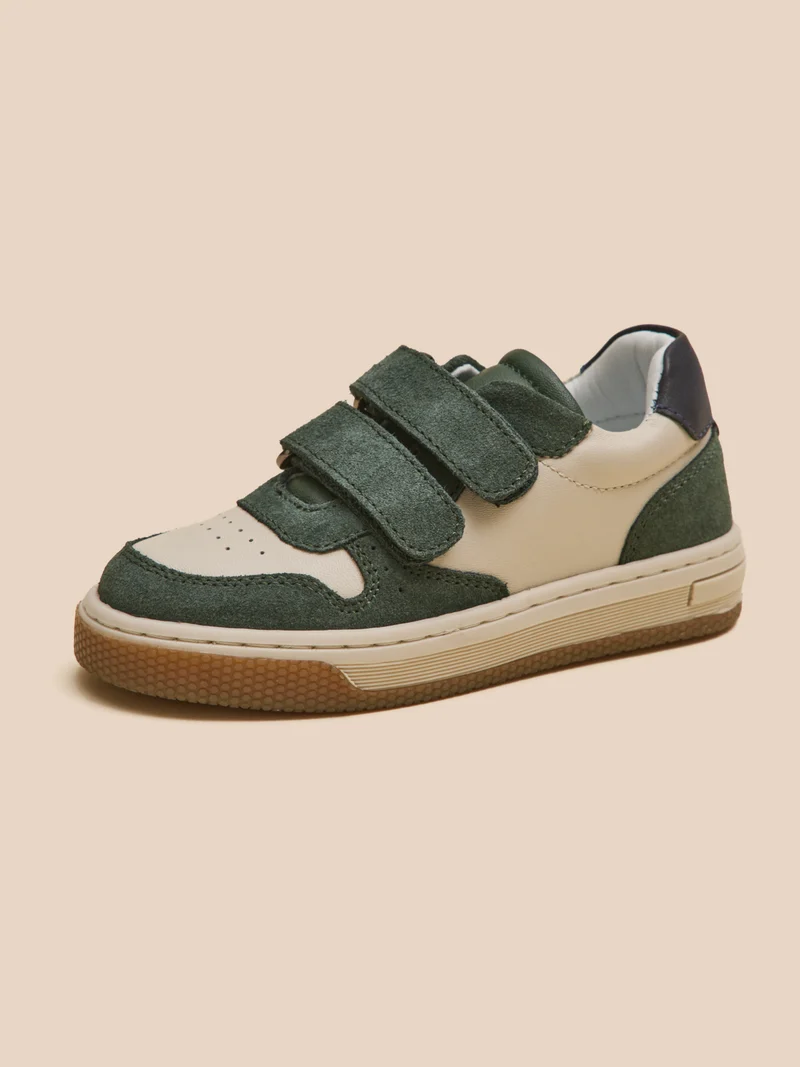Jungen-Sneaker aus Leder
