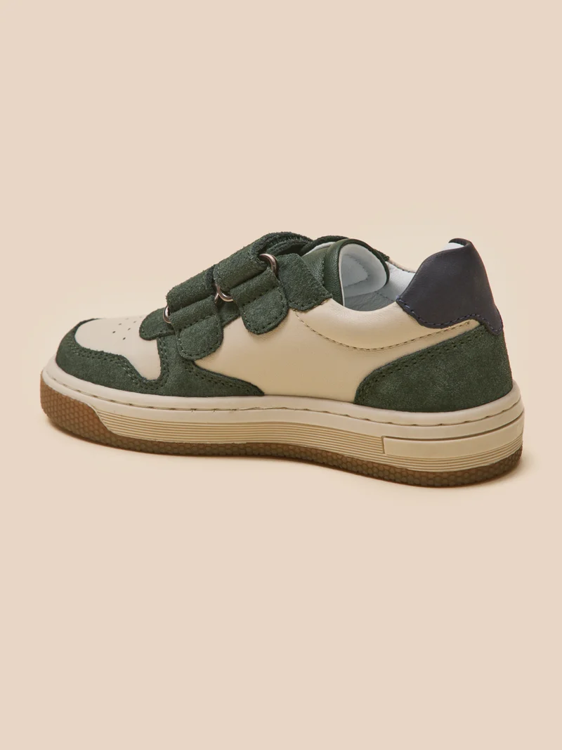 Jungen-Sneaker aus Leder
