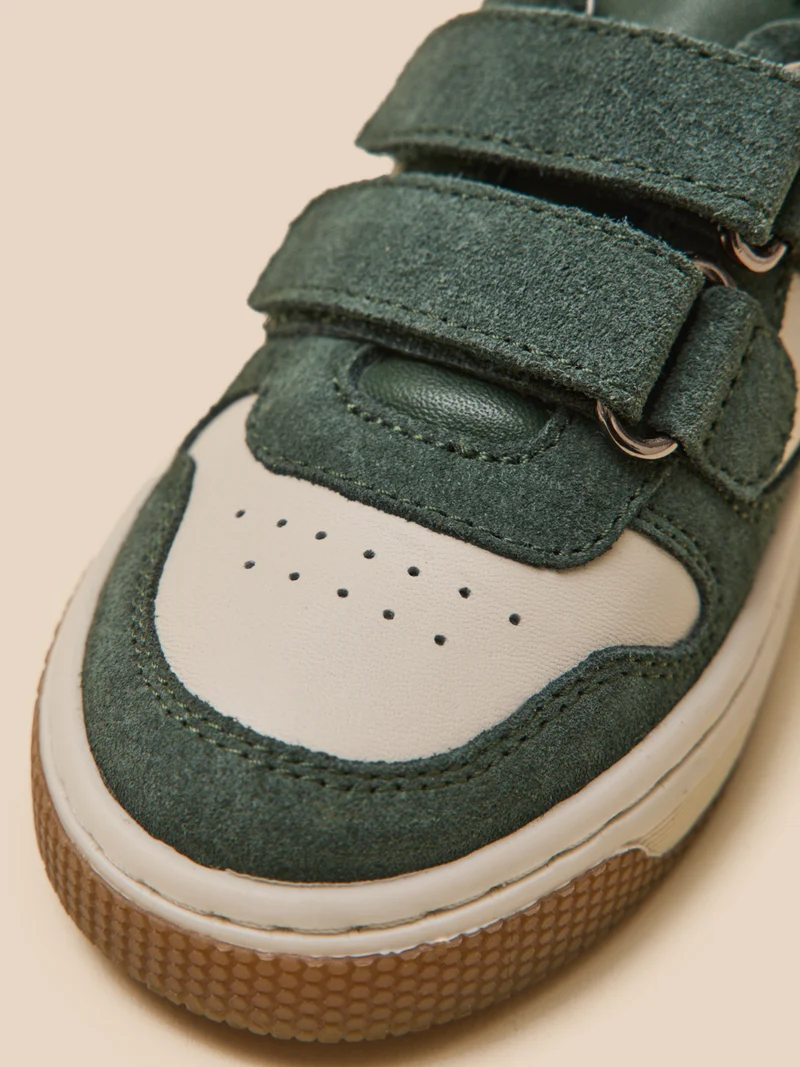 Jungen-Sneaker aus Leder