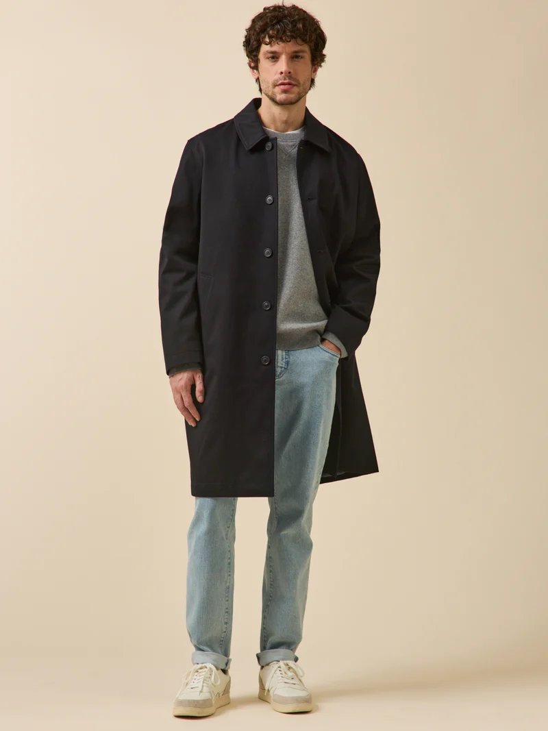 Wasserabweisender Herren-Trenchcoat