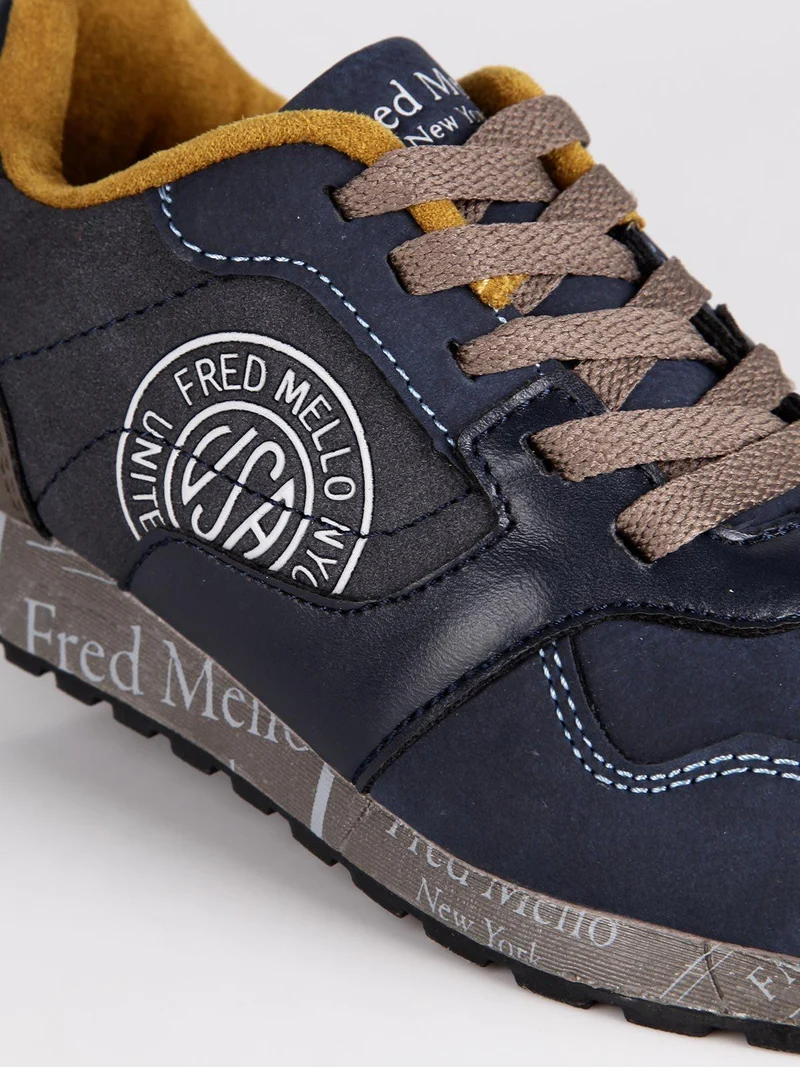 Sneakers stringate - navy