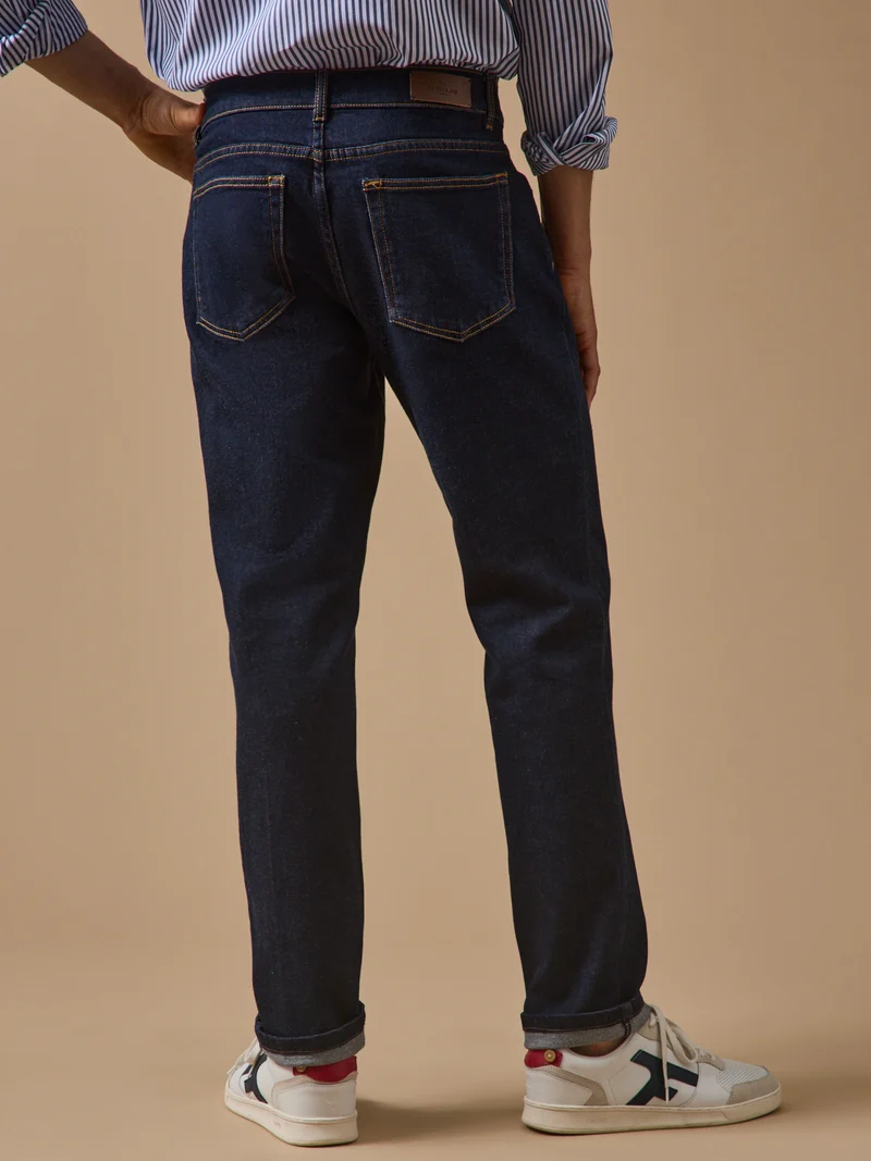Regular Fit Herren-Jeans aus Bio-Baumwolle