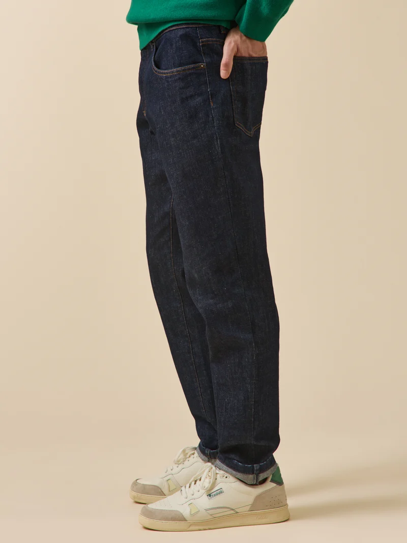 Regular Fit Herren-Jeans aus Bio-Baumwolle