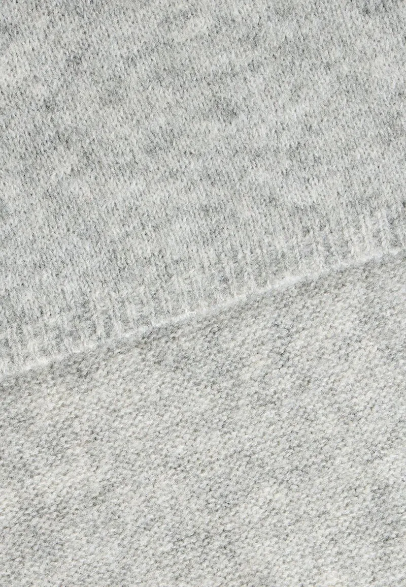 Basic Schal aus weichem Materialmix