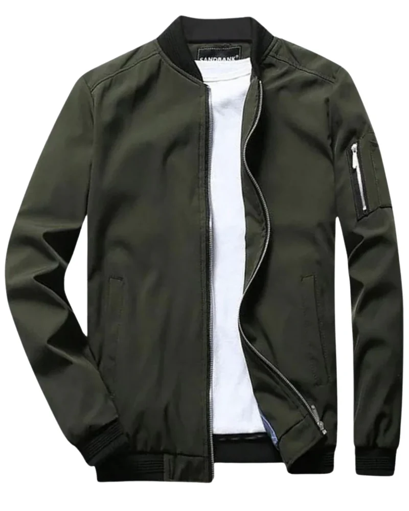Casual Men's Bomber Jacket
