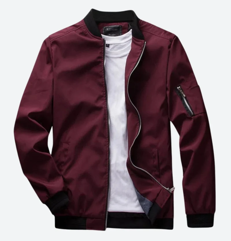 Casual Men's Bomber Jacket