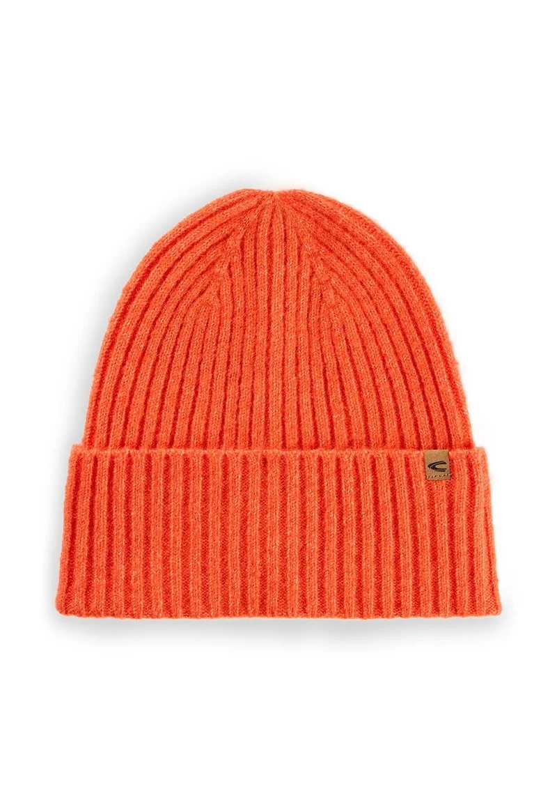 Strickmütze mit Logo