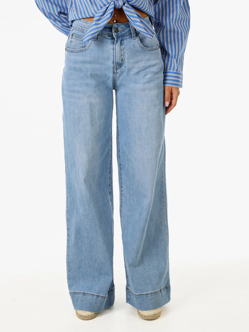Jeans donna wide leg - jeans