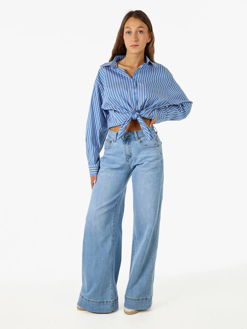 Jeans donna wide leg - jeans
