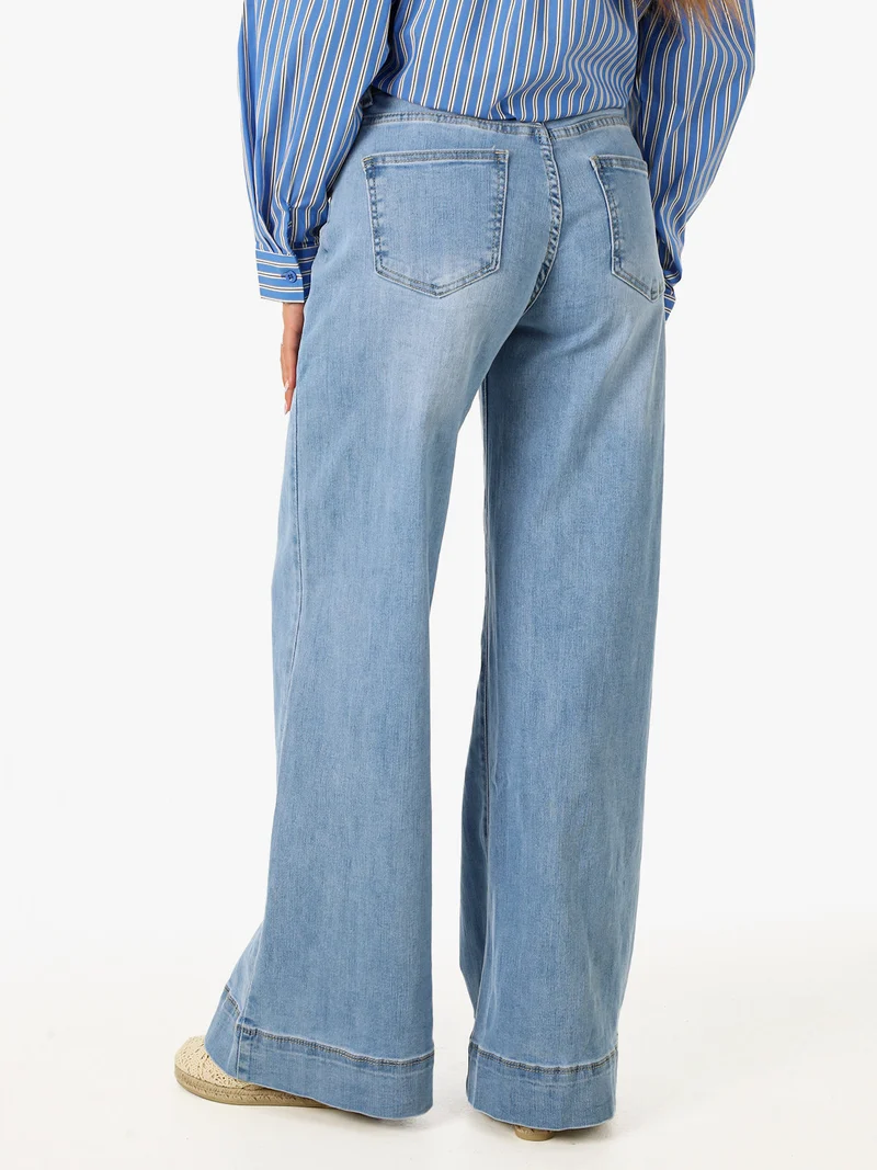 Jeans donna wide leg - jeans