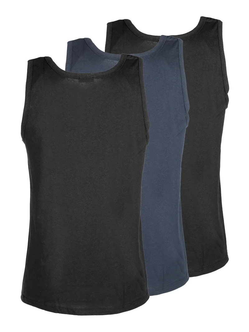 Canotte intime uomo 3 pezzi - assortito