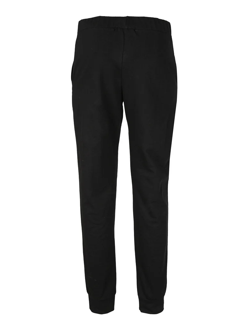 Pantaloni sportivi da donna in cotone - nero
