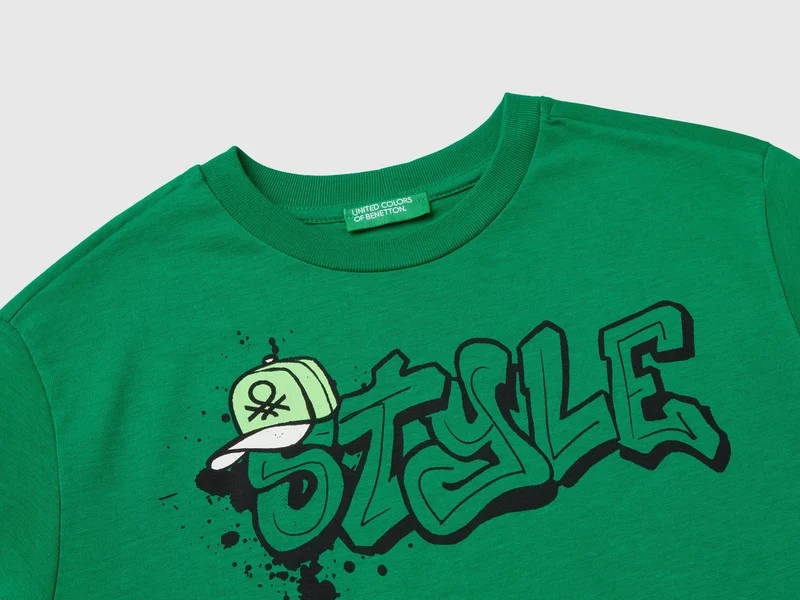 Langärmeliges T-Shirt aus Bio-Baumwolle