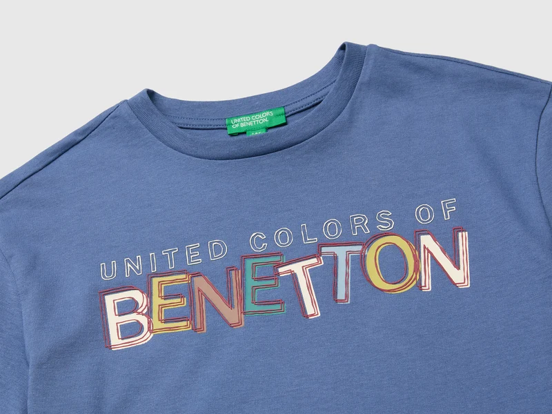 Kurzärmeliges T-Shirt mit Aufdruck