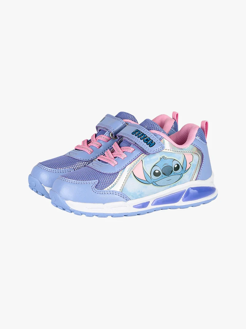 STITCH sneakers da bambina con strappo e luci - multicolore