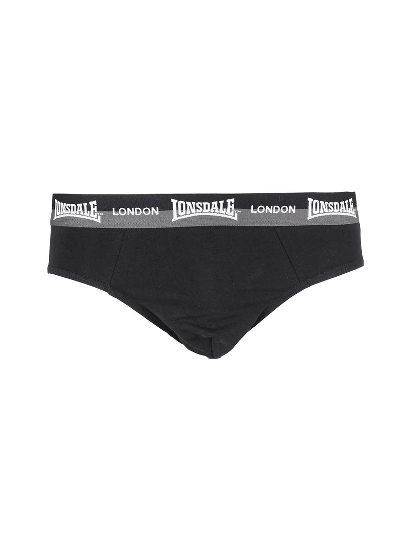 Slip da uomo tinta unita - nero