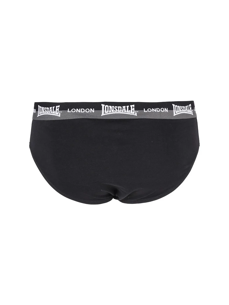 Slip da uomo tinta unita - nero