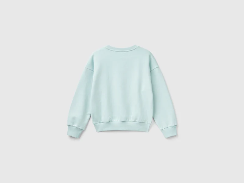 Sweater mit Stickerei und Applikation
