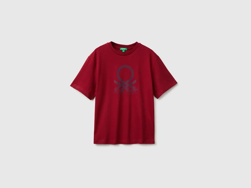 Kurzärmeliges T-Shirt mit Aufdruck