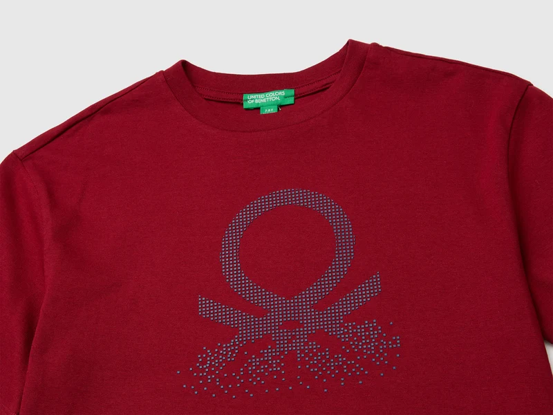 Kurzärmeliges T-Shirt mit Aufdruck