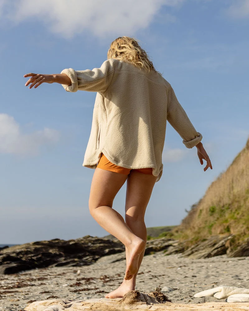 Rappel Recycled Sherpa Oversized Shirt