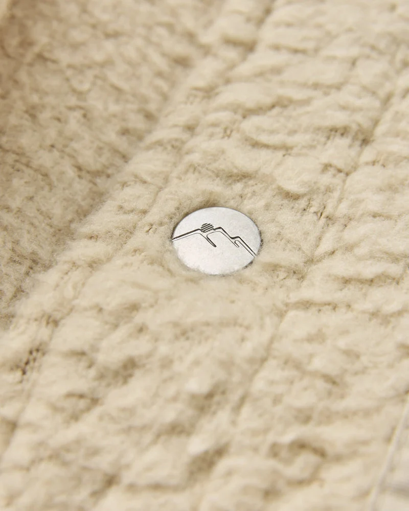Rappel Recycled Sherpa Oversized Shirt