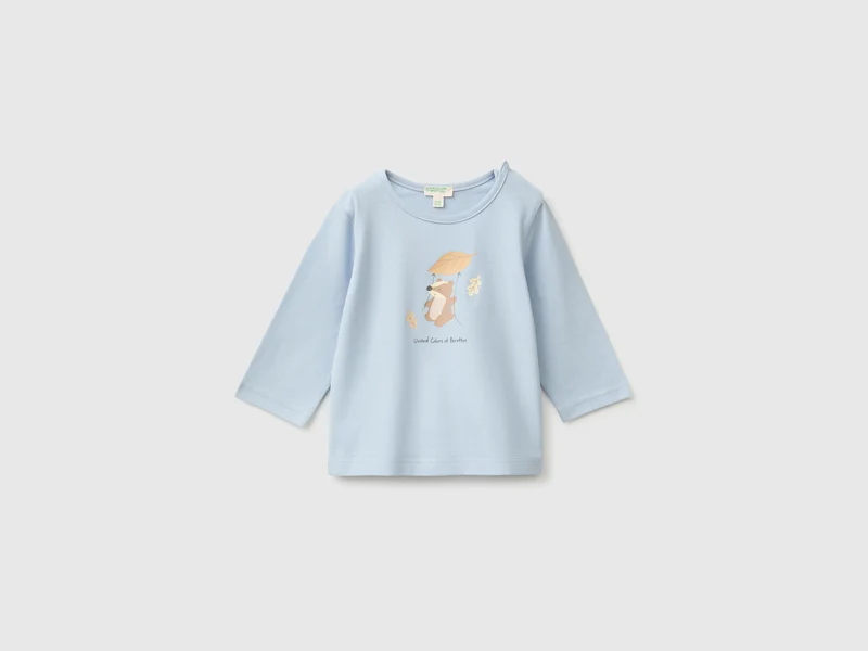Bedrucktes T-Shirt aus Bio-Baumwolle
