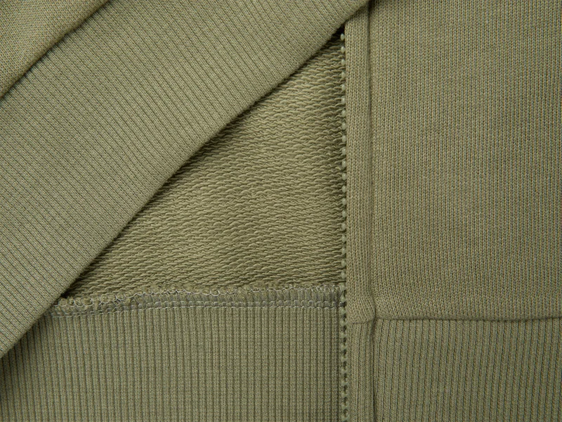Sweatshirt mit Reißverschluss aus 100 % Baumwolle