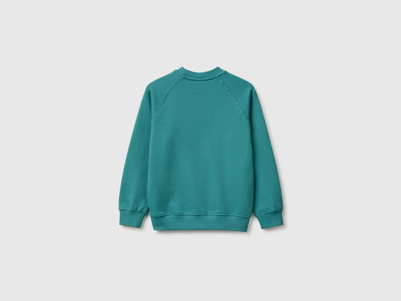 Geschlossenes Sweatshirt aus 100 % Baumwolle